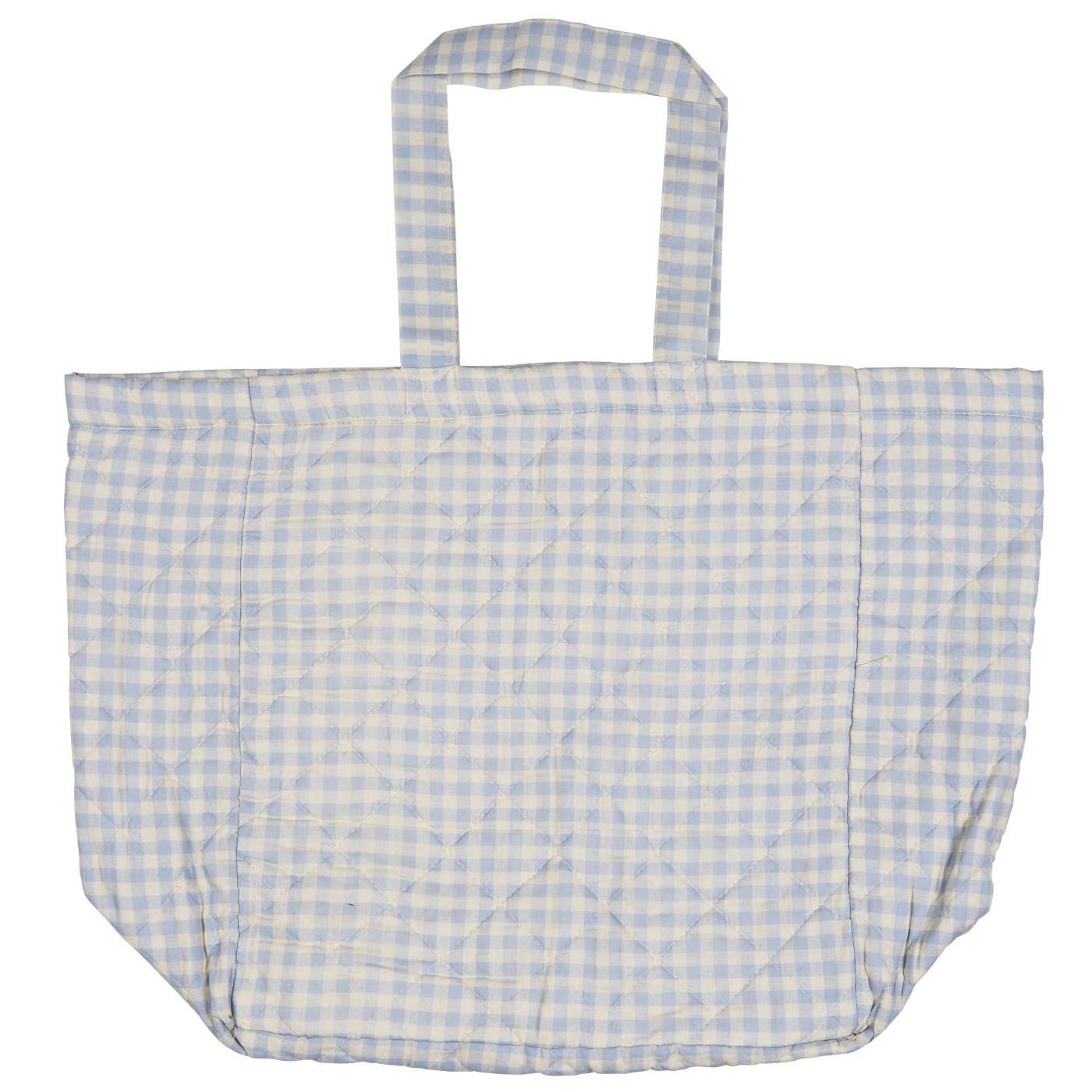 Ib Laursen Veske Lyseblå Rutete