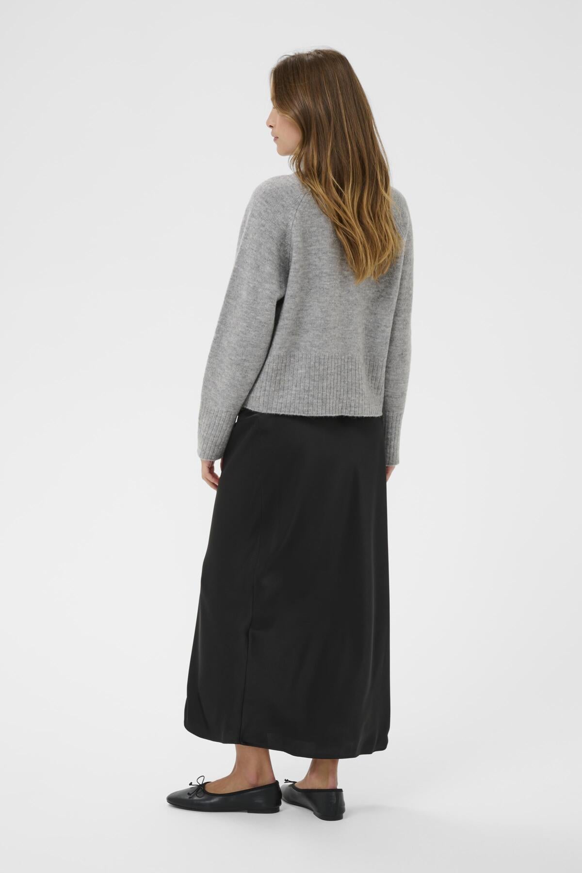 Kaffe Clothing KAerin Rollneck Light Grey Melange