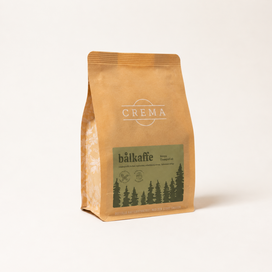 Crema Bålkaffe, Kokmalt