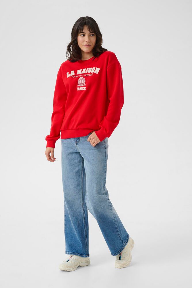 Kaffe Clothing KAberta sweatshirt True Red
