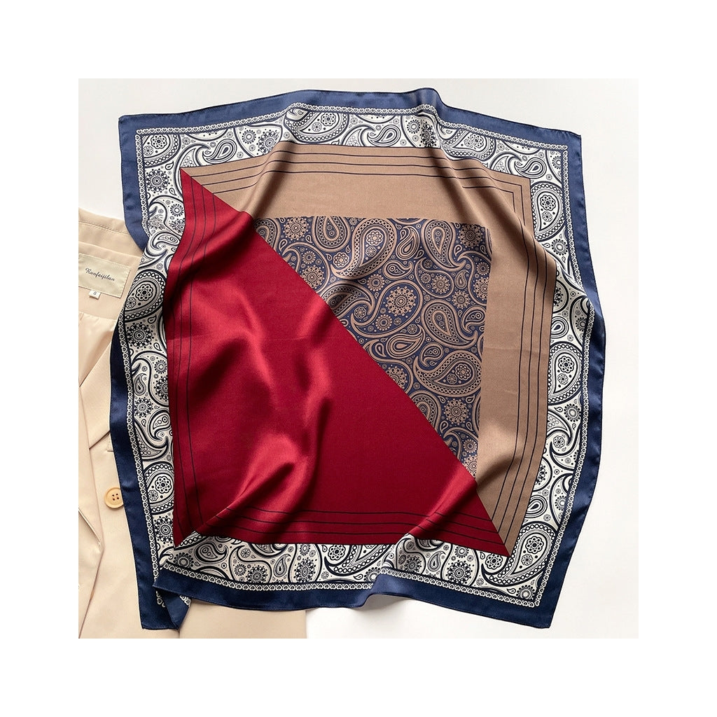 Silkeskjerf Bandanas - Mørkeblå