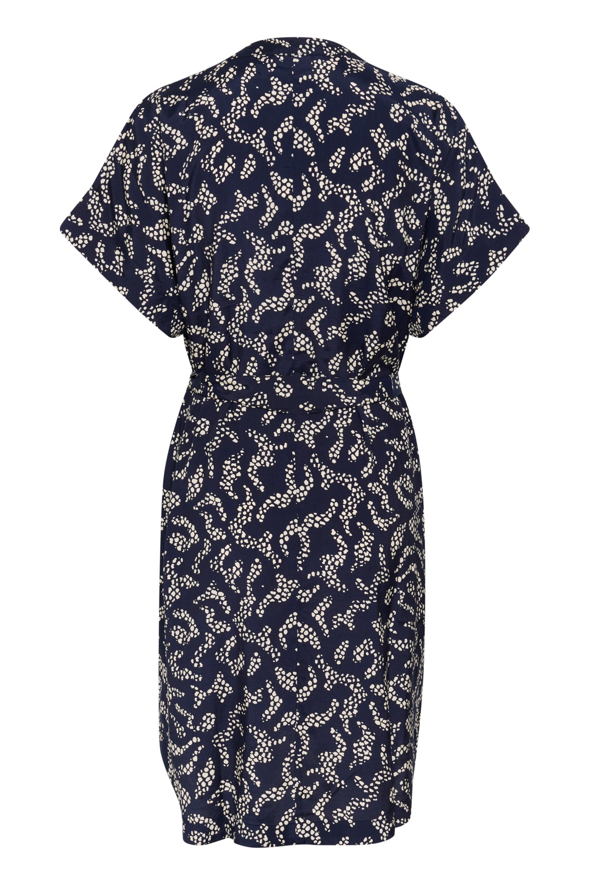Kaffe Clothing KAbarton Shirt Dress Midnight Marine Lace Prin