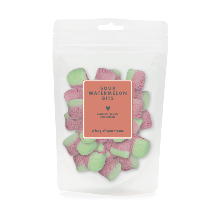 Syrlige vannmelonbiter 180g