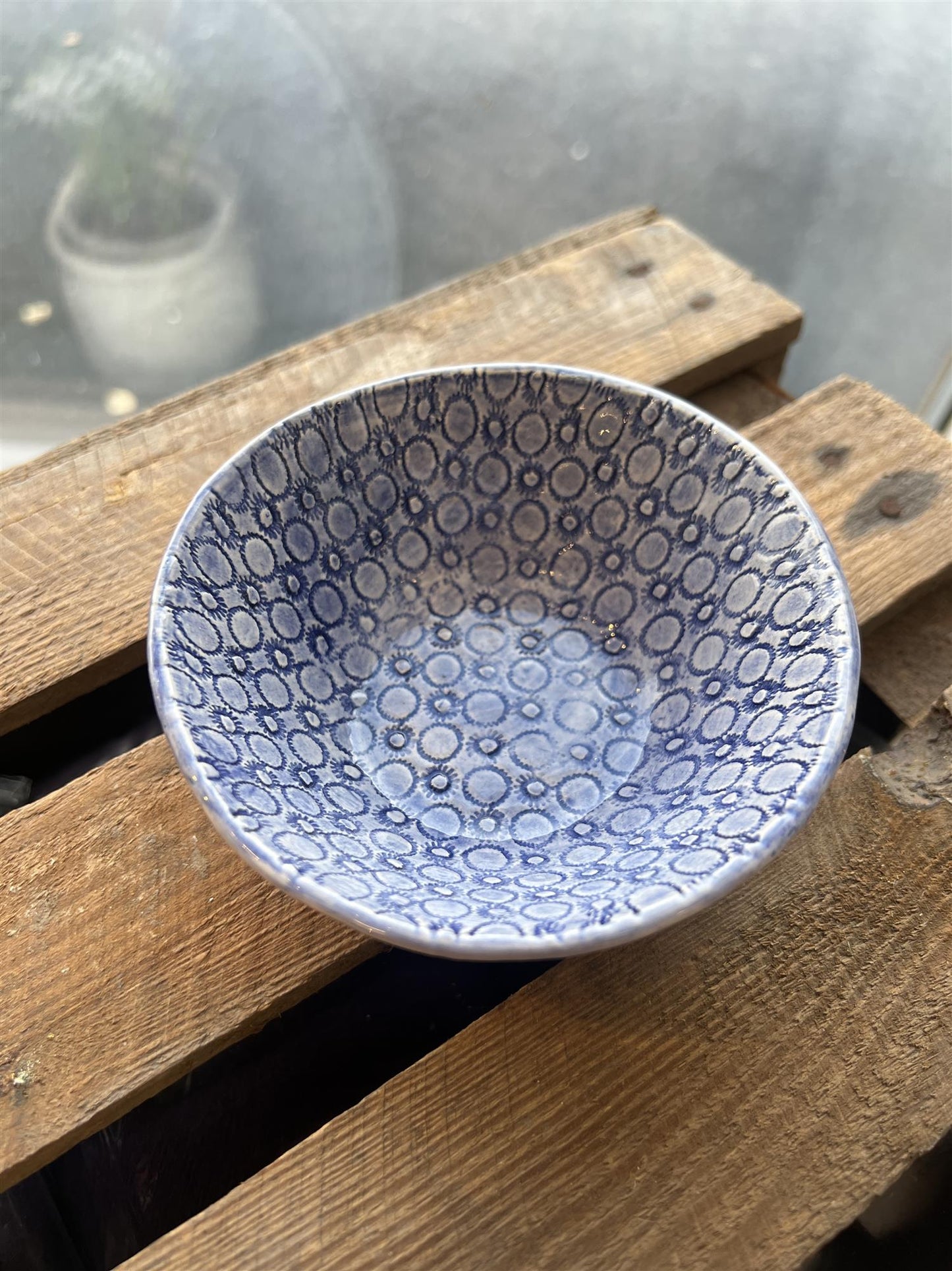 Wonki Ware Liten Skål Mørkeblå 12 Cm