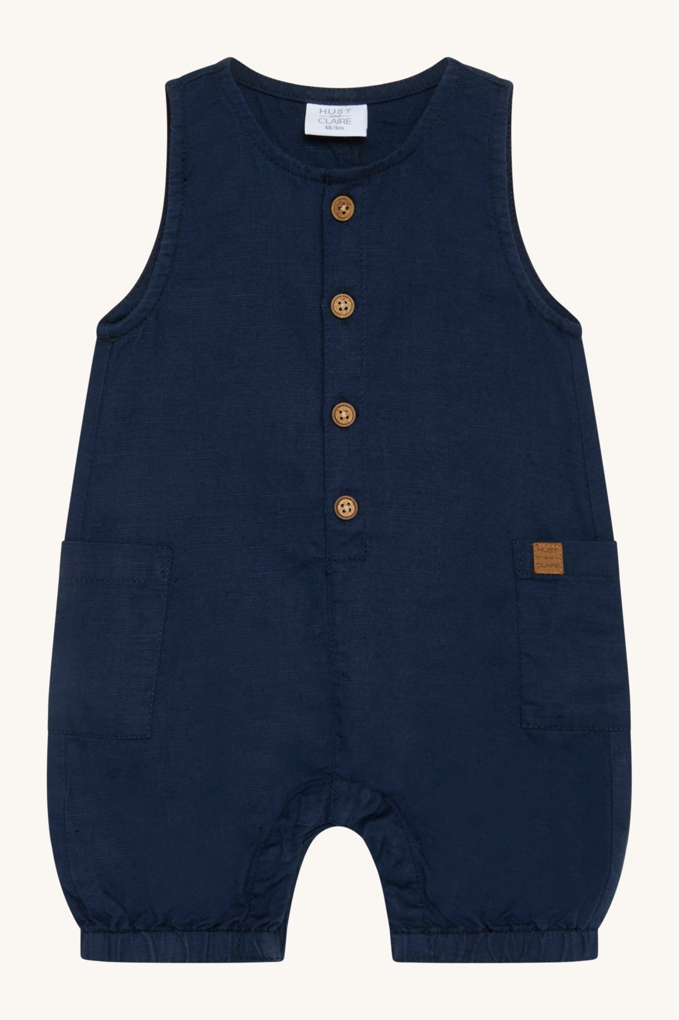 Hust and Claire Mik Overalls Blues