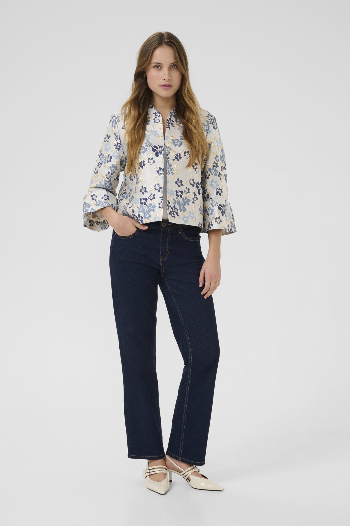 Culture CUalfride Jacket Dress Blues