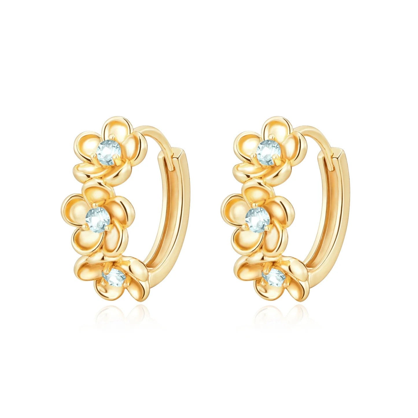 Nora Norway Mira Ear Gold Aqua