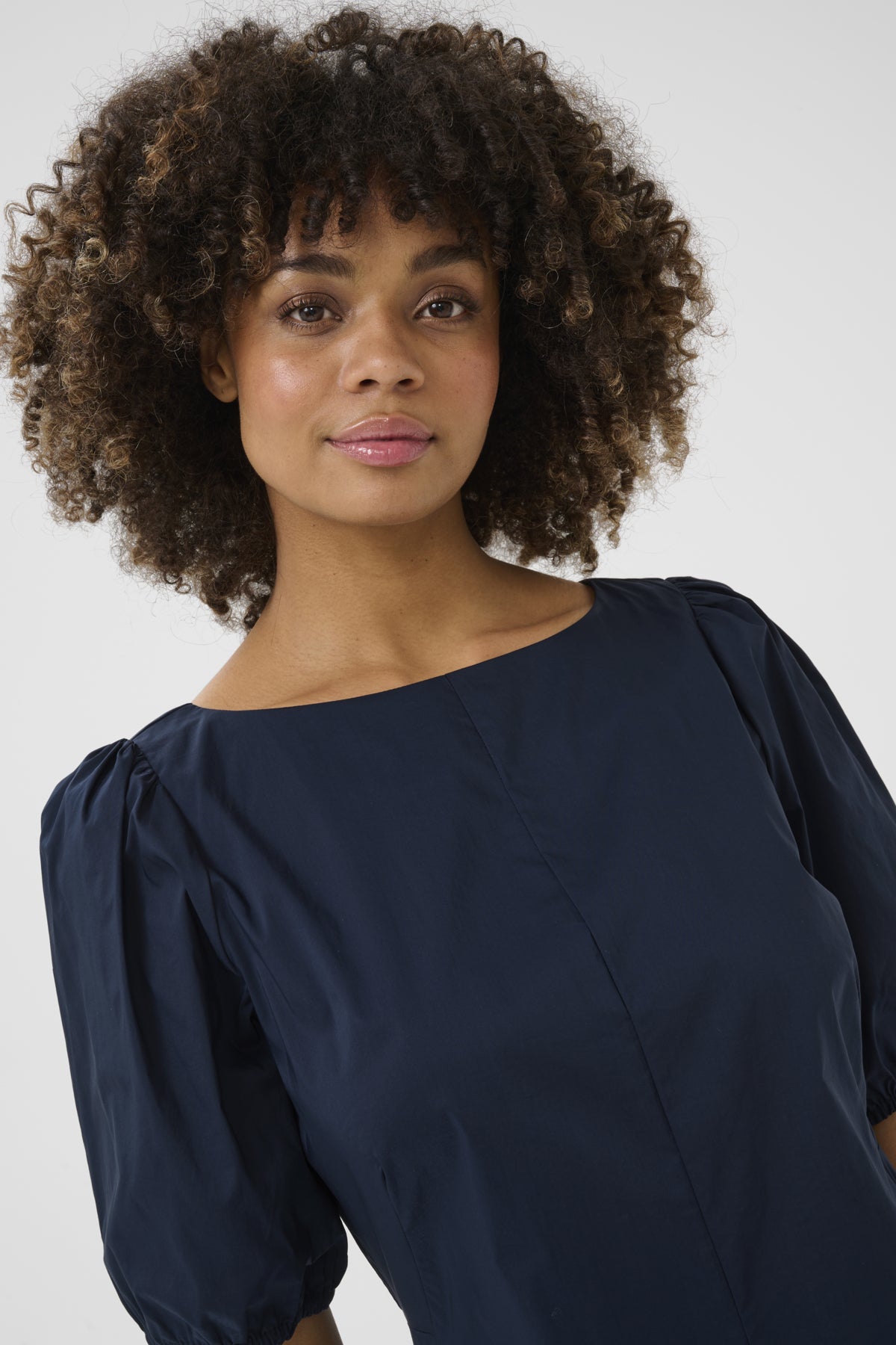 Culture CUnovi Antoinett Dress Blue Iris