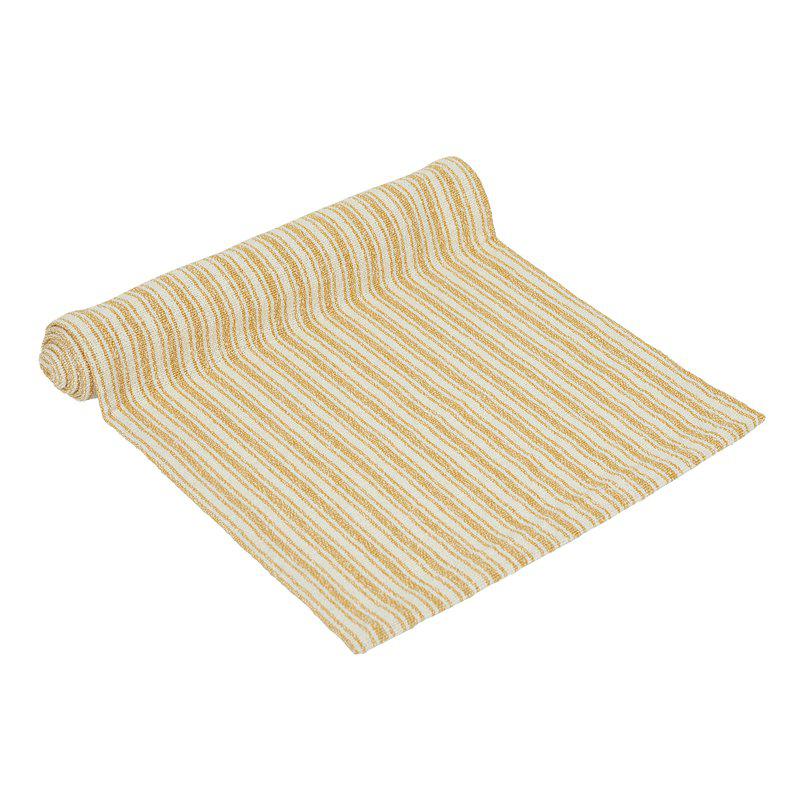 Fondaco Ronja Løper 30 x 120 Cm gulfarget Stripete