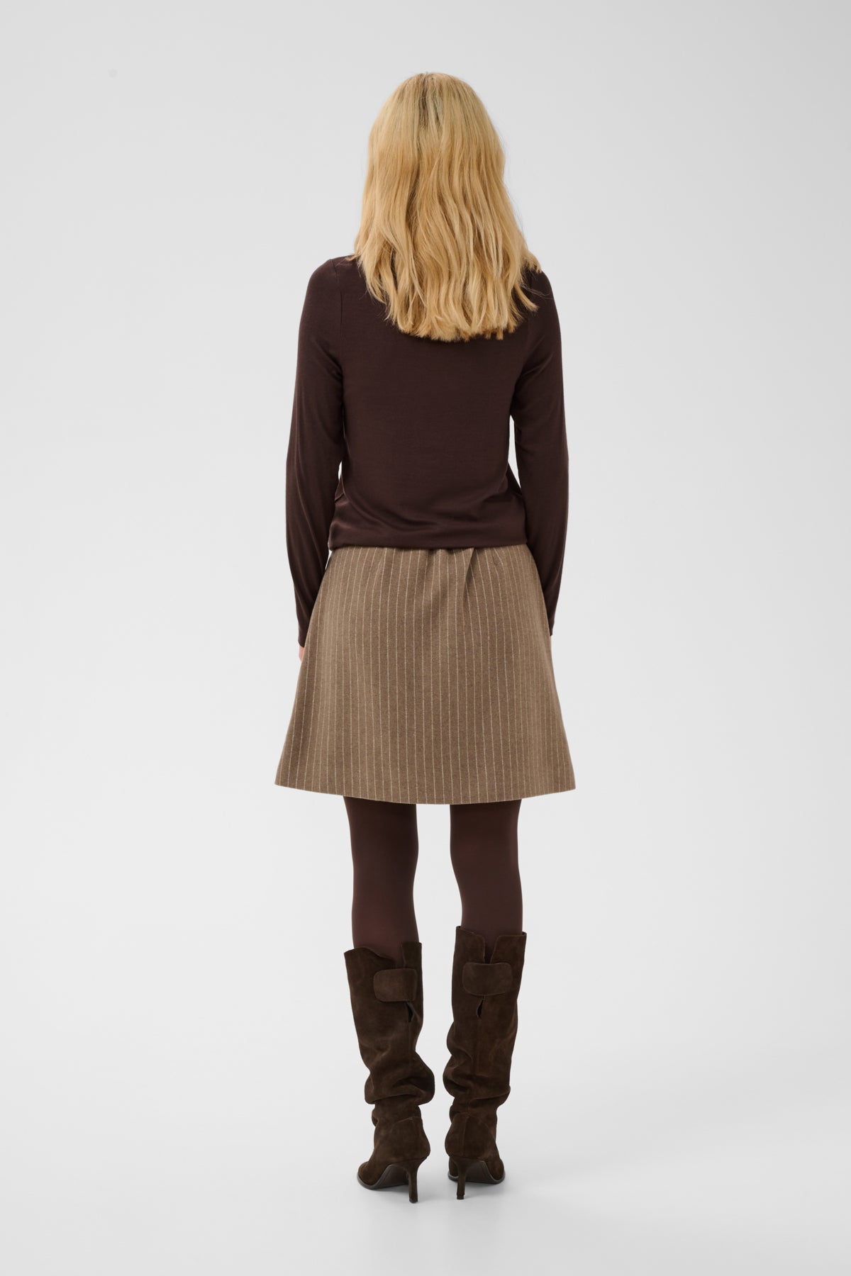 Culture CUnia Juliet LS T-Shirt Coffee Bean