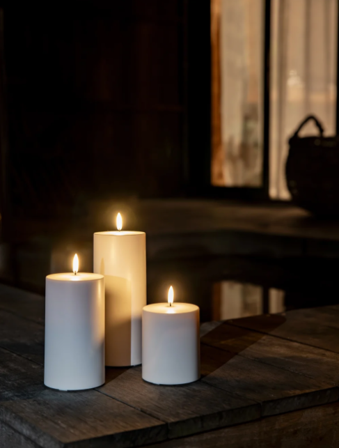 Uyuni Kubbelys Outdoor Hvit 8,4x10