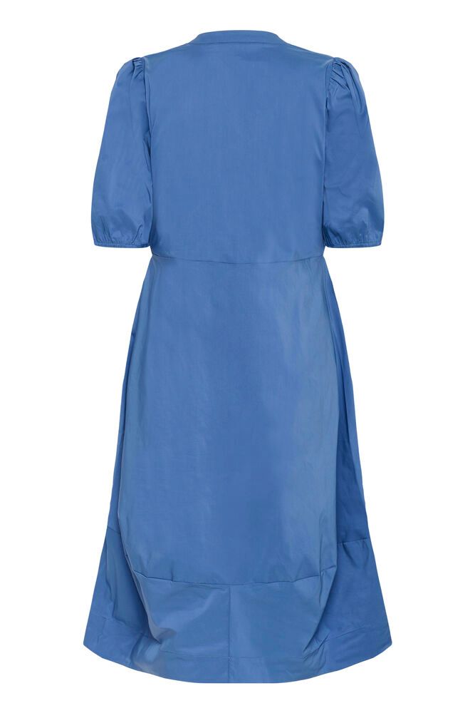 Culture CUantoinett SS Placket Dress Bijou Blue