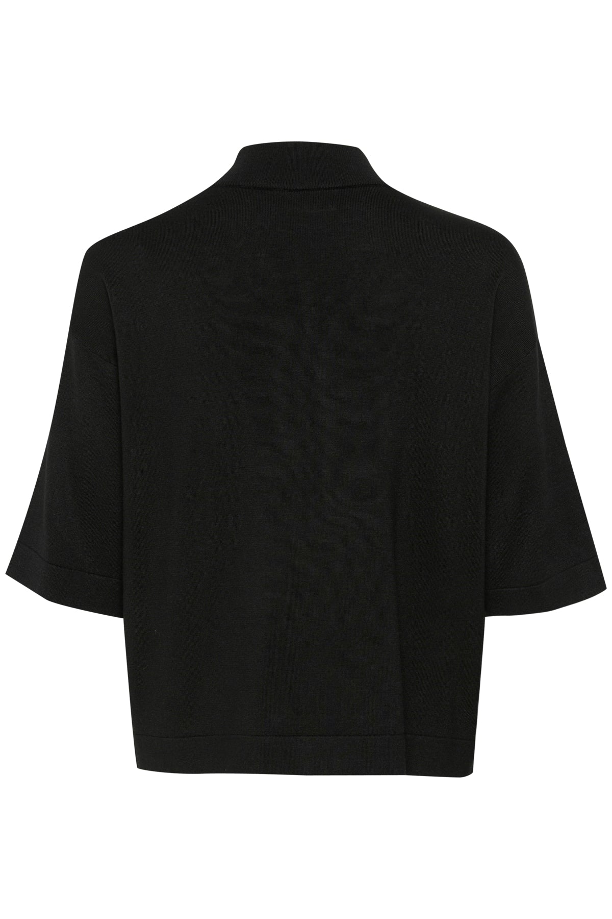 Kaffe KAlizza – Sort t-skjorte med turtleneck