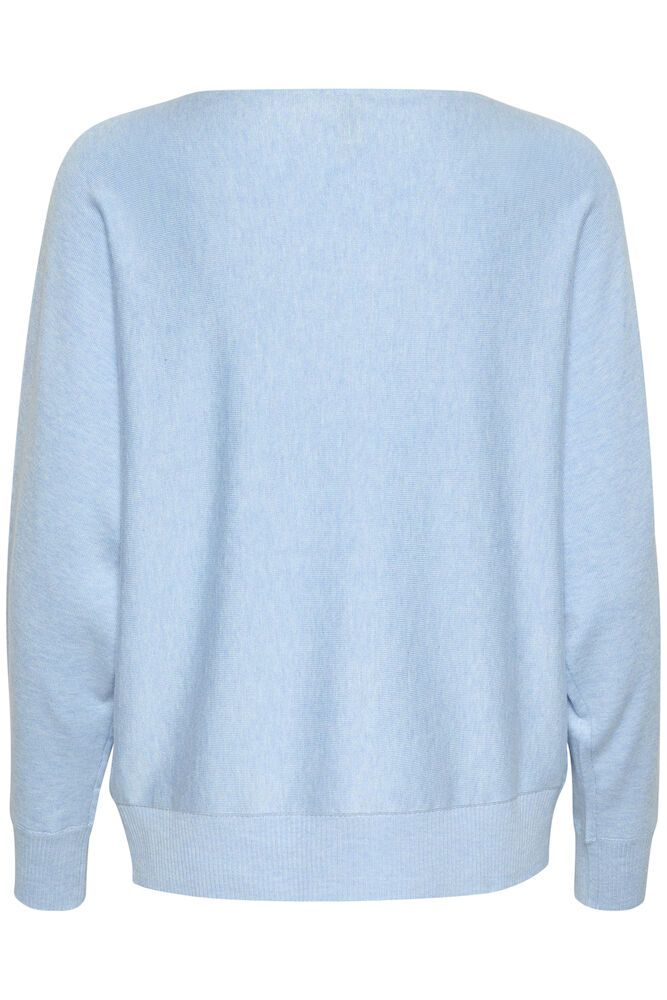 Culture CUannemarie Batwing Jumper Cashmere Blue Melange