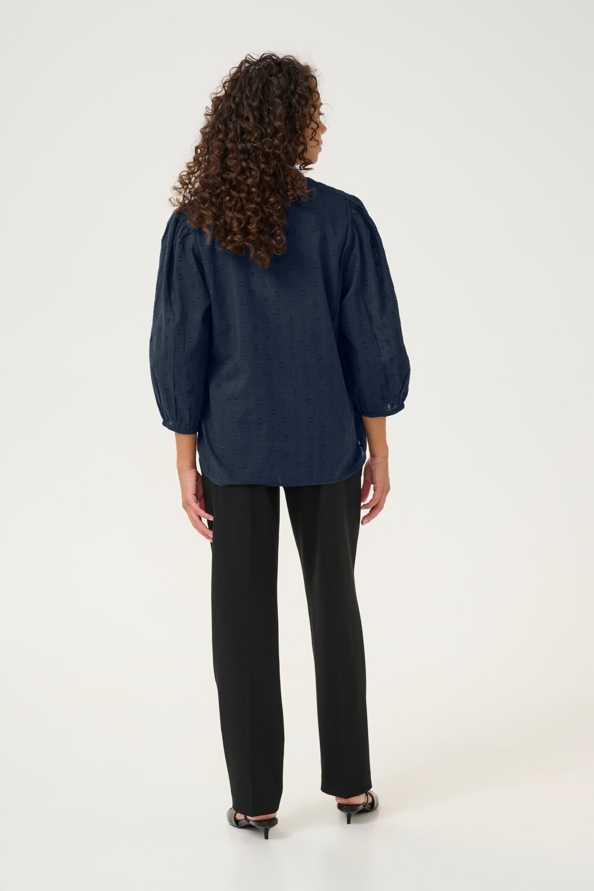 Kaffe Clothing KAjollia Blouse Midnight Marine
