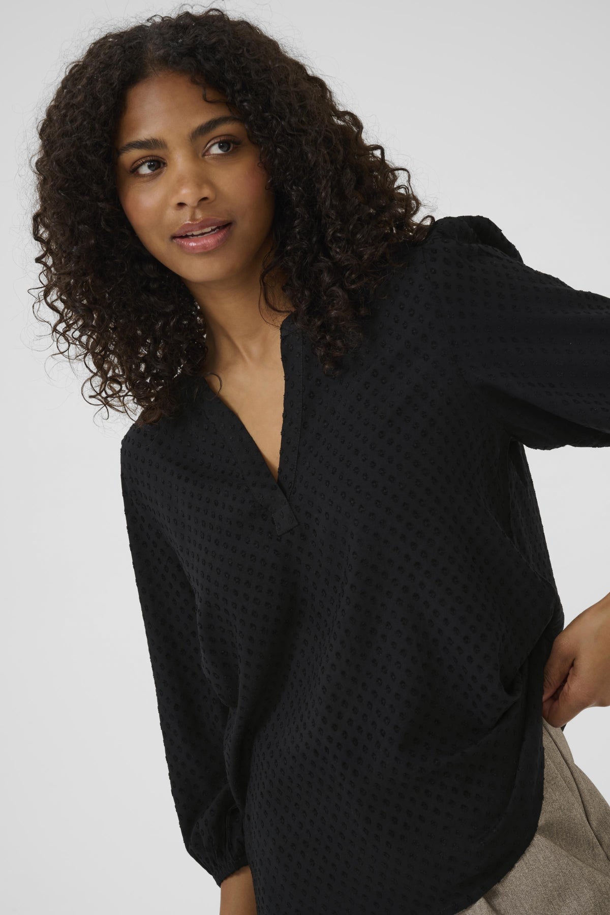 Kaffe Clothing KAannika Blouse Black Deep