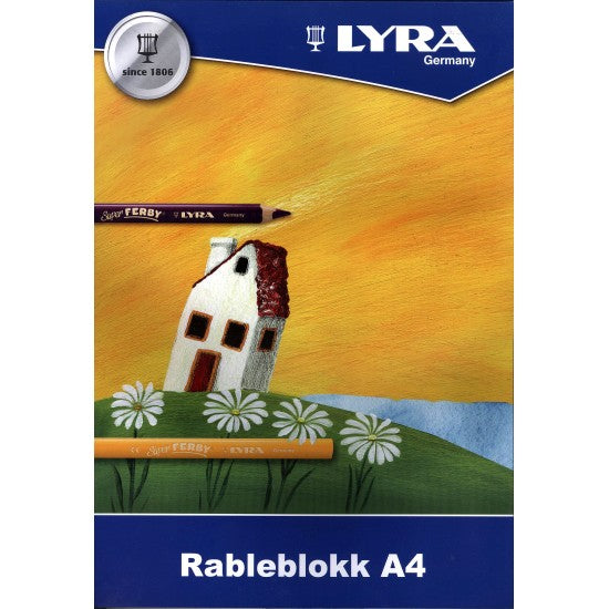 Rableblokk Lyra A4 50 Ark