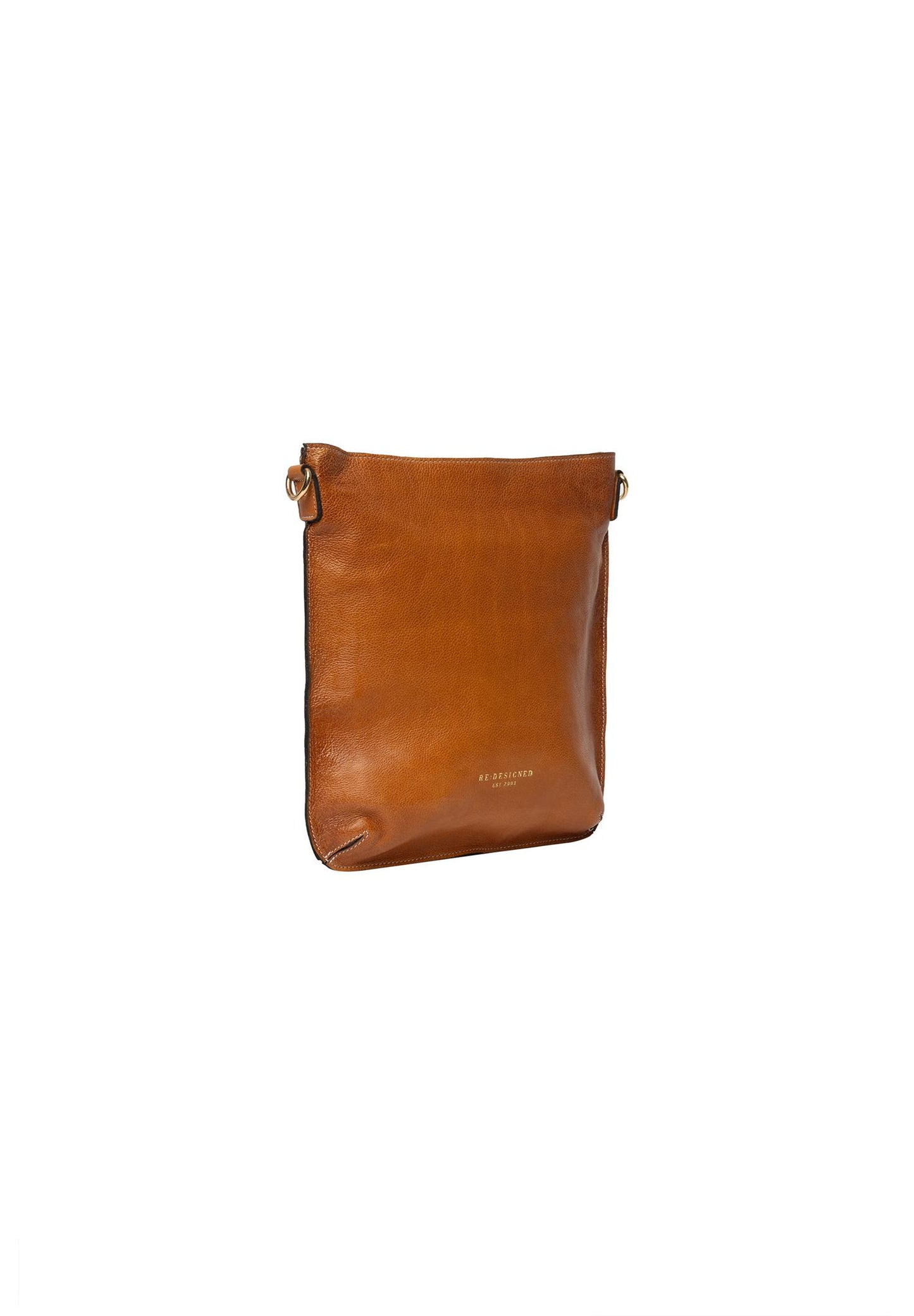 RE:DESIGNED Skinnveske Fillis Big Crossover Walnut 100% Skinn