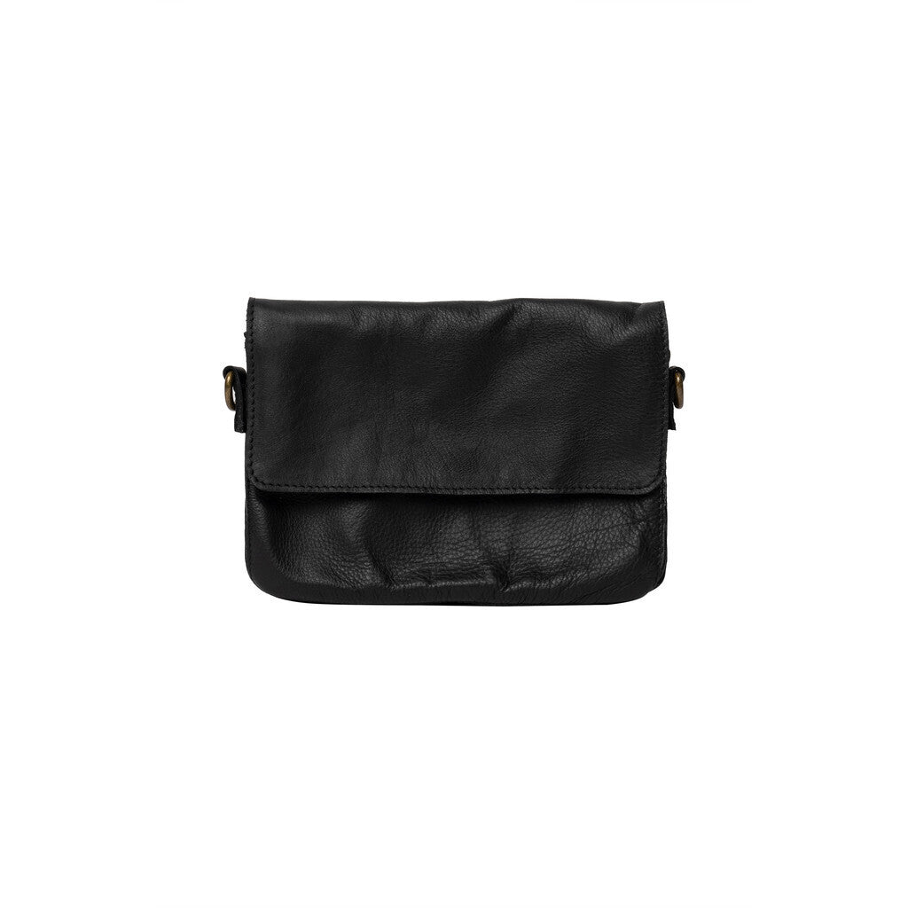 RE:DESIGNED Skinnveske Acile Urban Black 100% Skinn