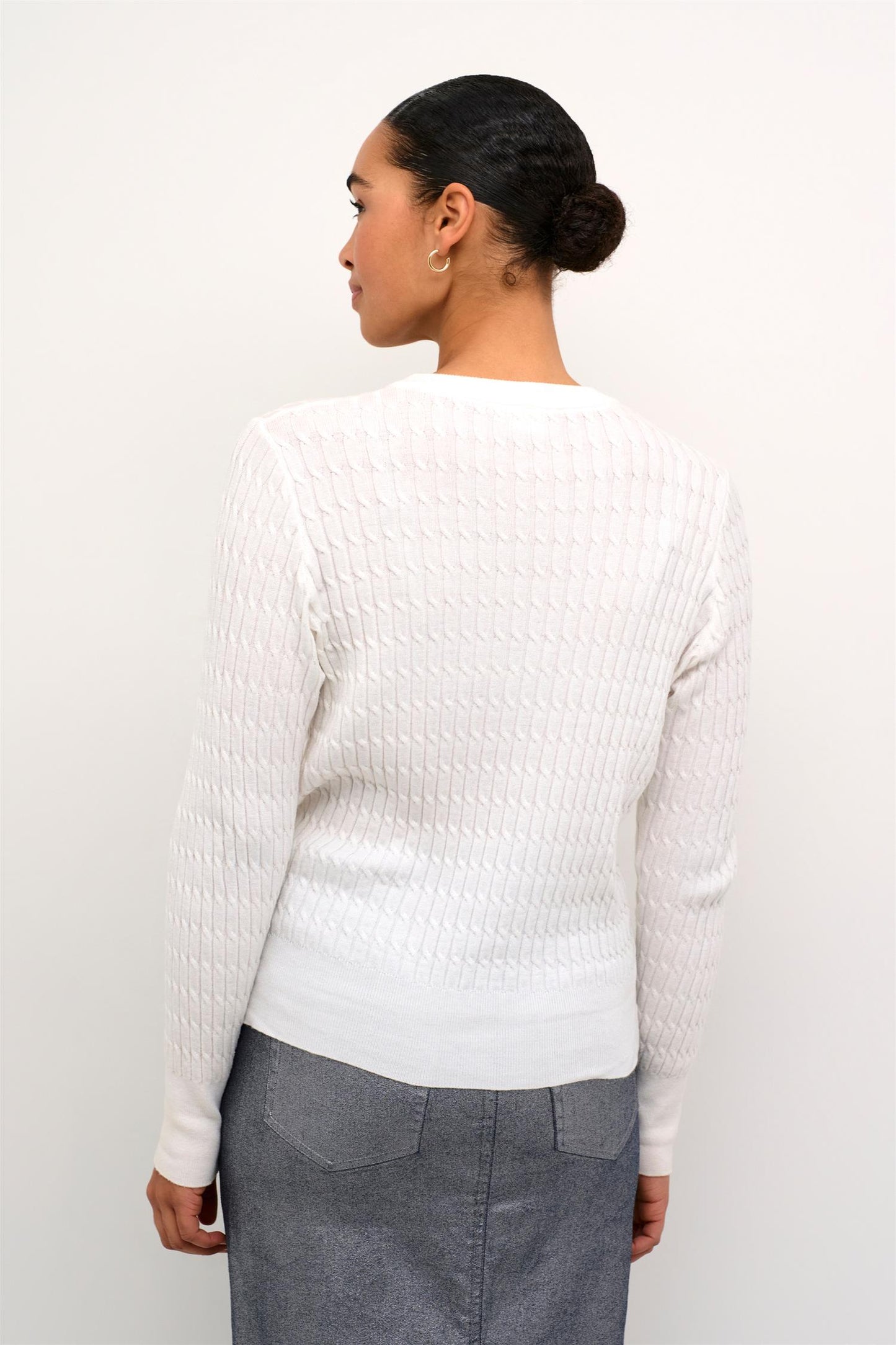 Kaffe Clothing Silla Pullover Chalk
