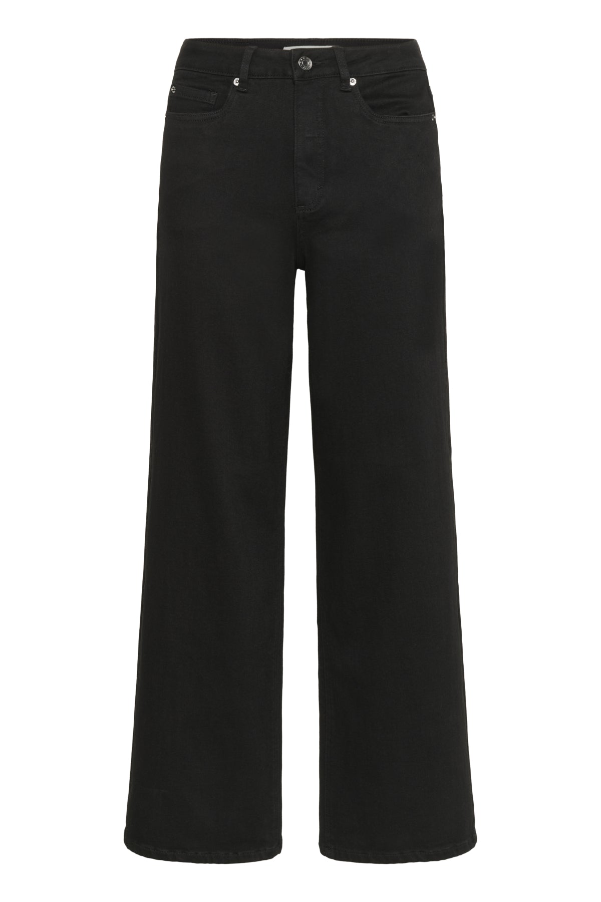 Kaffe Clothing KAmeadow HW Reg Fit Jeans Black Deep 32 tommer