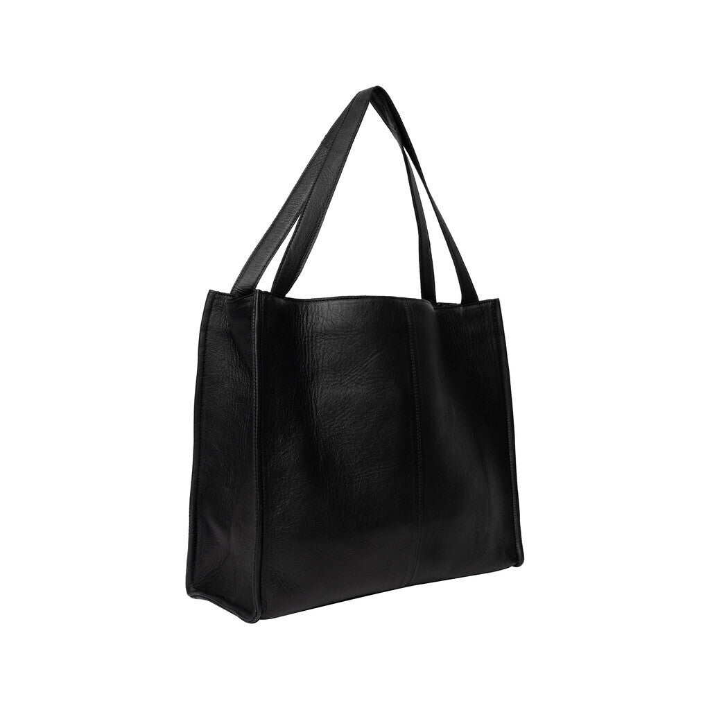 RE:DESIGNED Skinnveske Aro Urban Black 100% Skinn