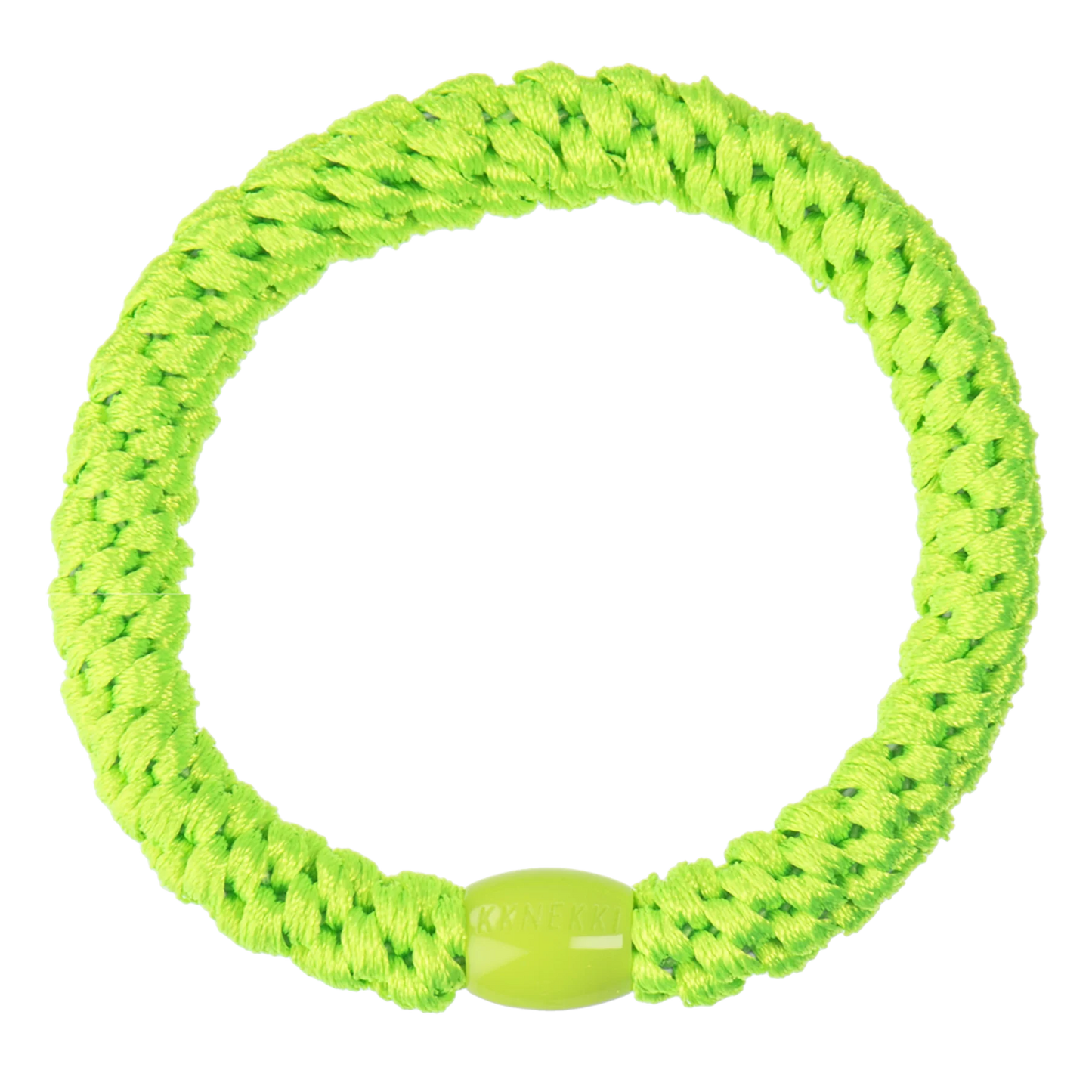 Kknekki Hårstrikk Neon Green