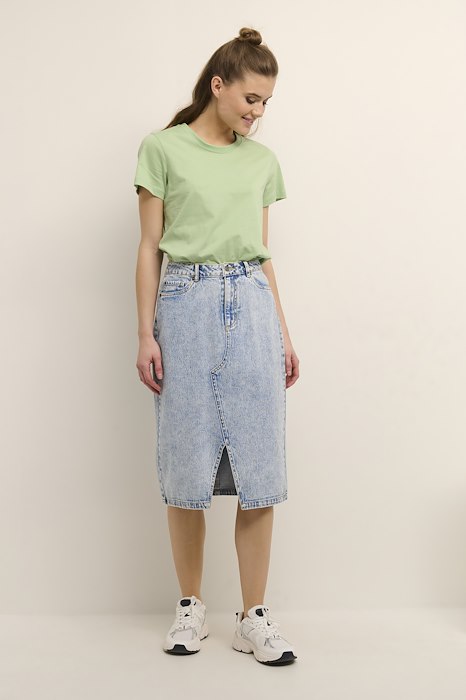 Kaffe Clothing KAelin Midi Denim Skirt
