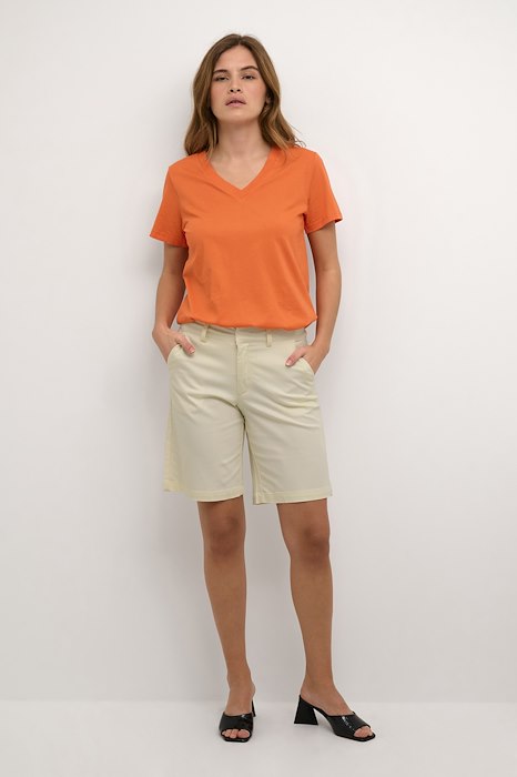 Kaffe Clothing KAlea City Shorts Antique White