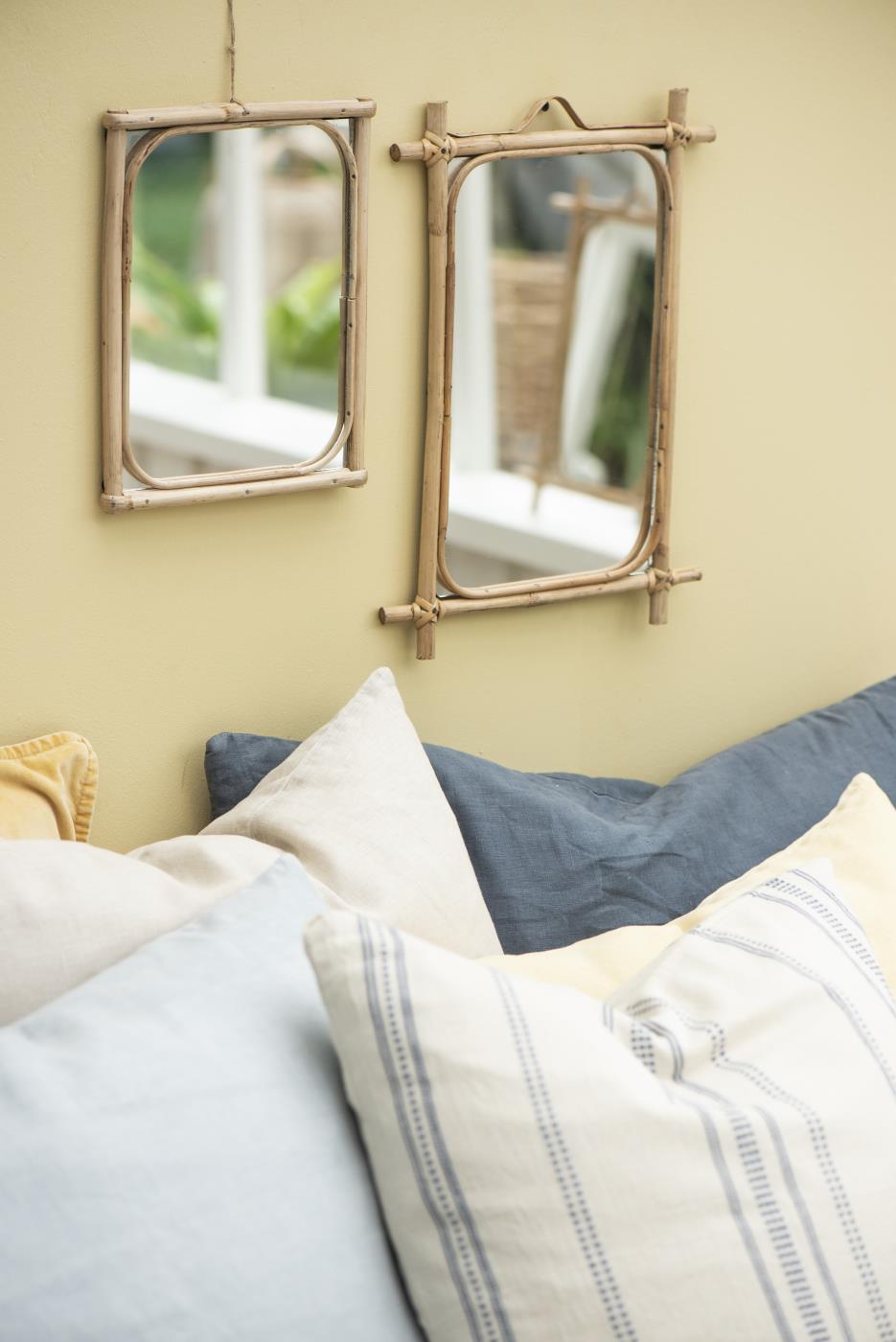 Ib Laursen Speil m/bambuskant lite