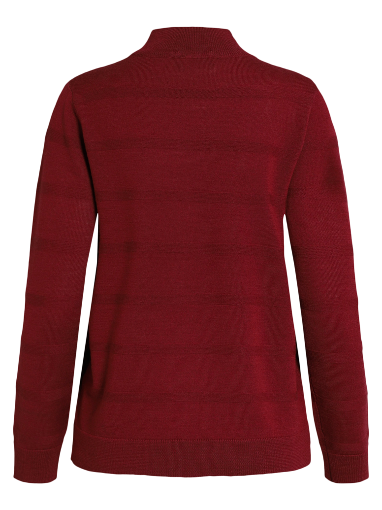 Brandtex Høyhalset Genser Turtleneck Vinrød
