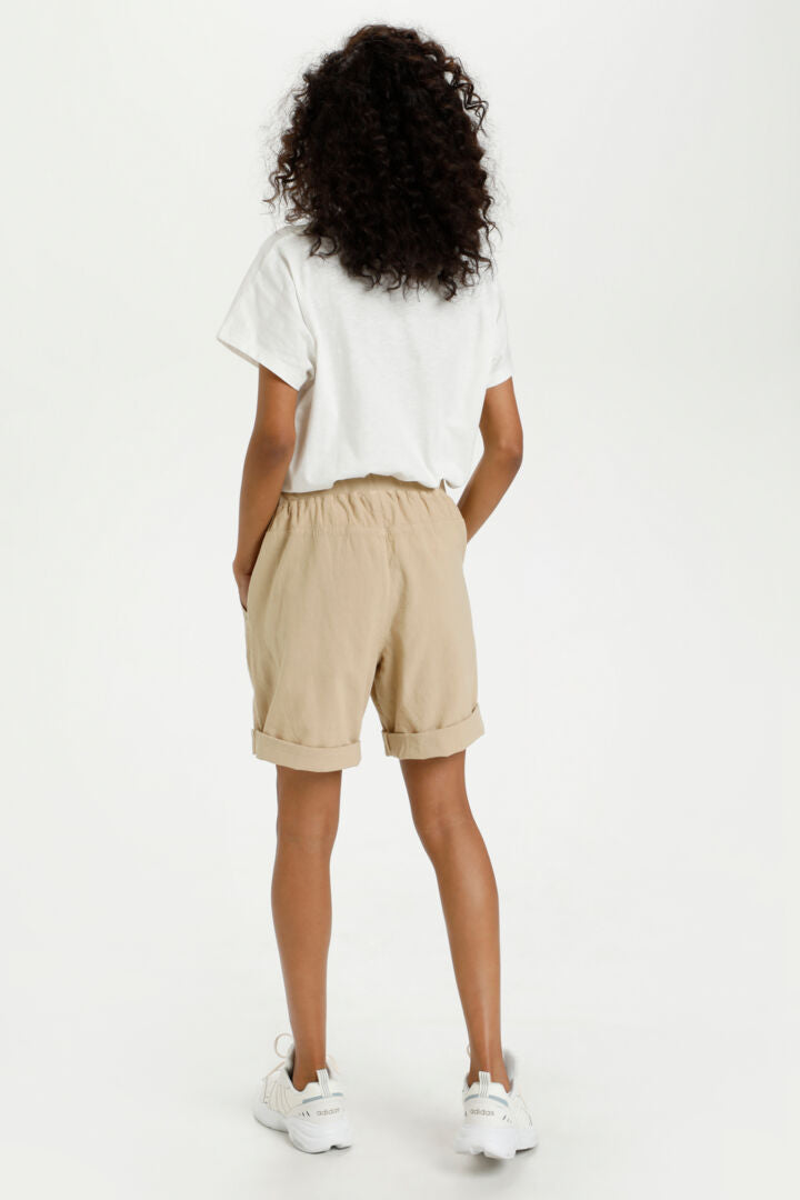 Kaffe Clothing KAnaya Shorts Classic Sand