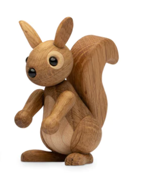 Spring Copenhagen Trefigur Ekorn Peanut