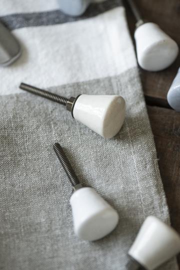 Ib Laursen Knott Keramikk Kremfarget