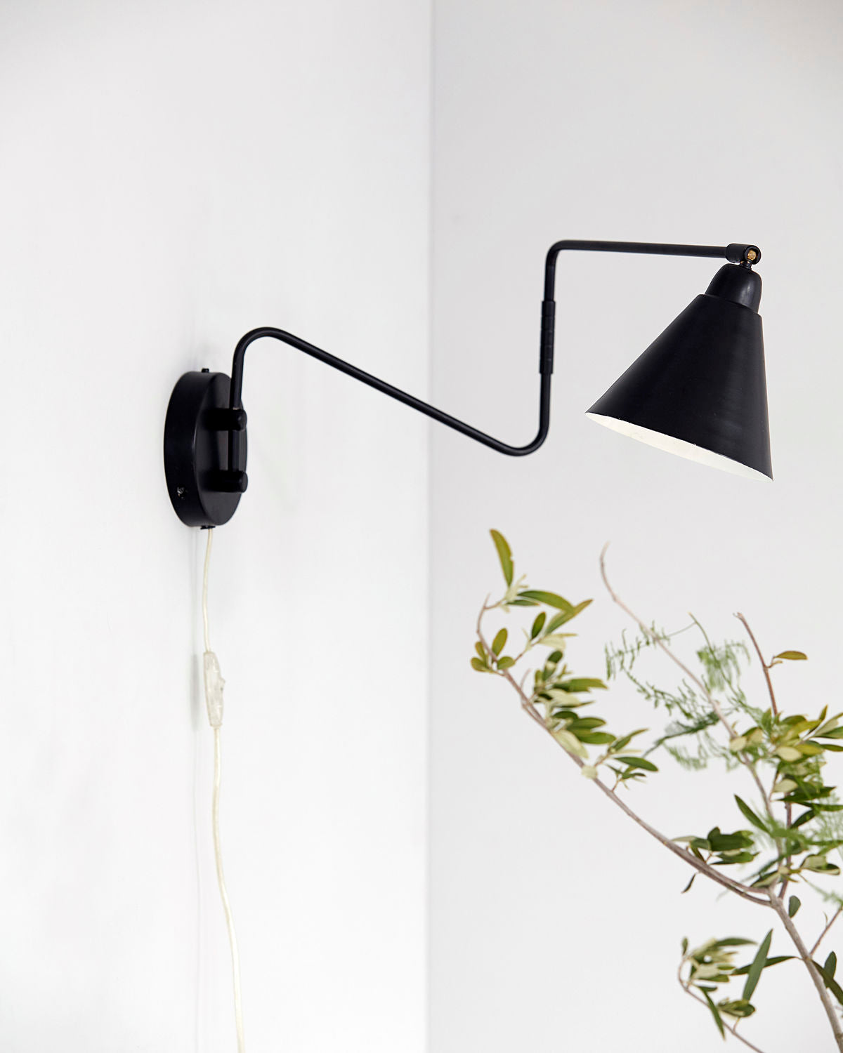 House Doctor Game Vegglampe Sort