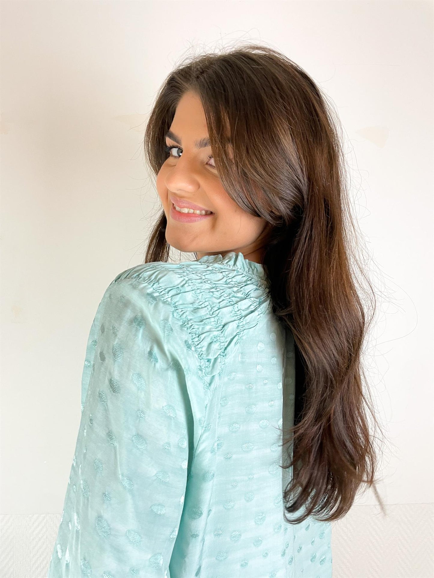 Pepper Laura Bluse Lys Mint