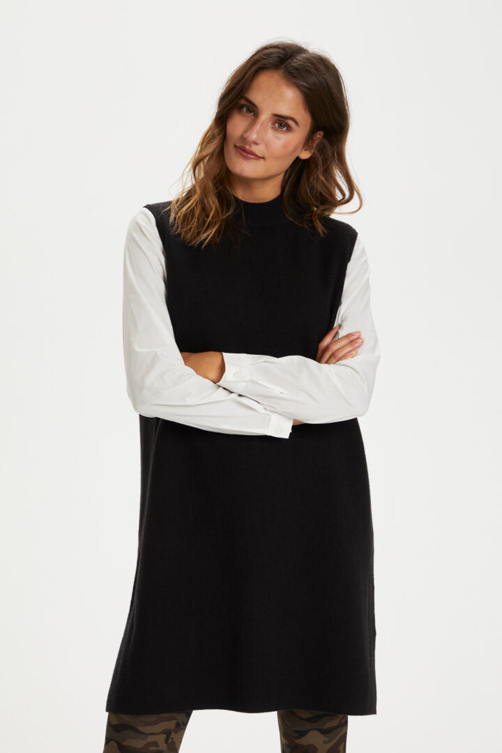 Kaffe Clothing KAkitt Knit Slipover Black Deep