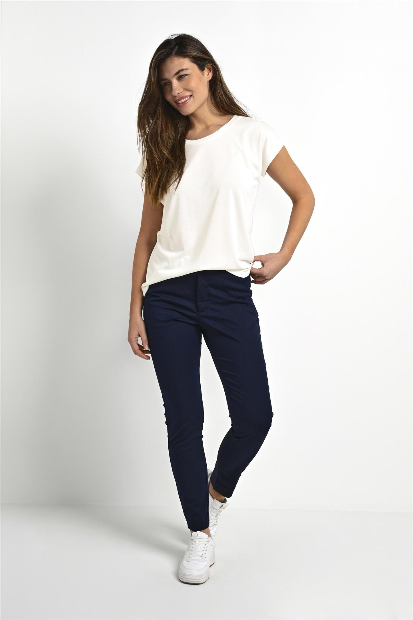 Kaffe Clothing KAlise Marie T-shirt Chalk