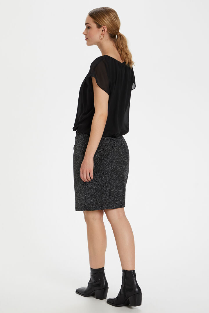 Kaffe Clothing KAaya Joy Dress Black Deep