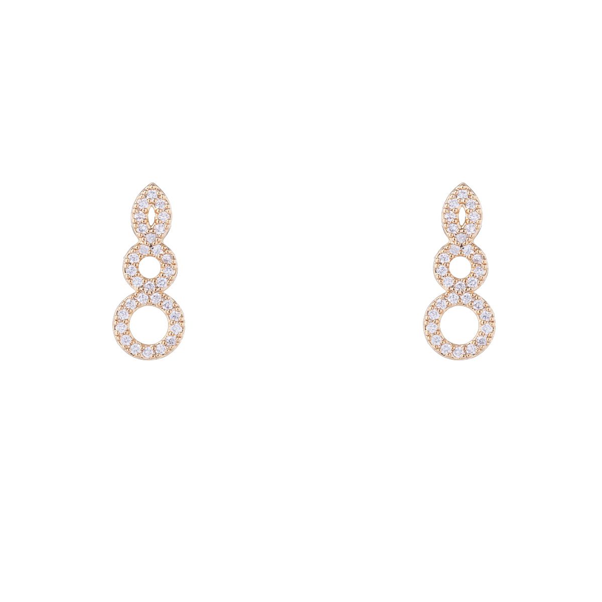 Nora Norway Ear 376 gold Clear