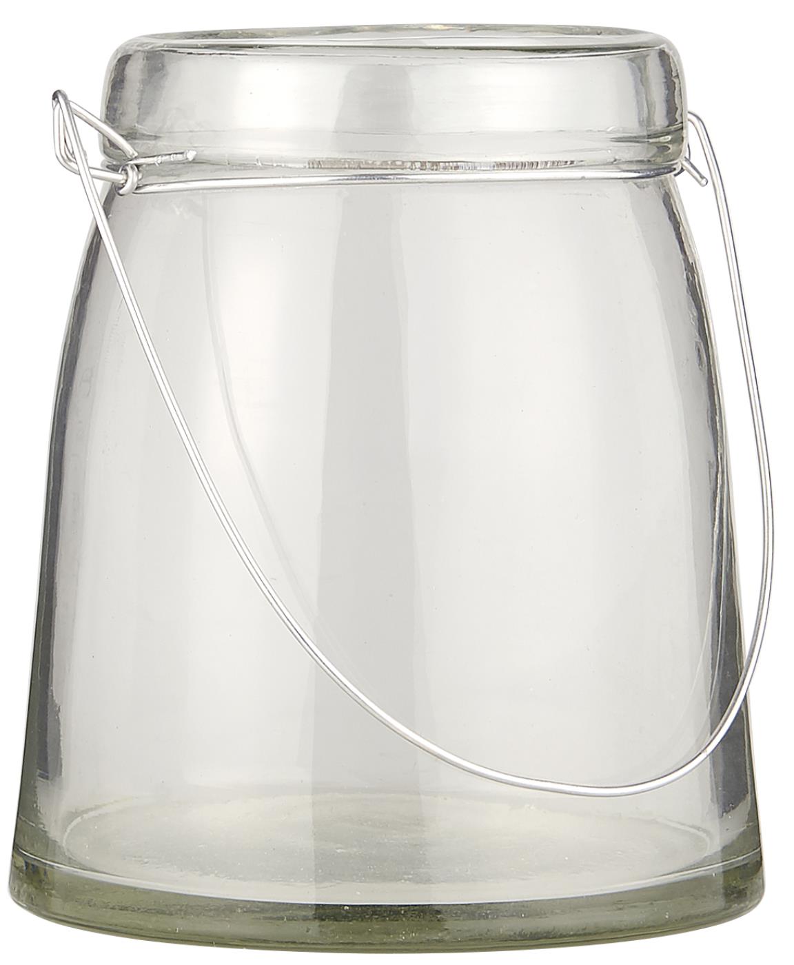 Ib Laursen Glasslykt med Metallhank