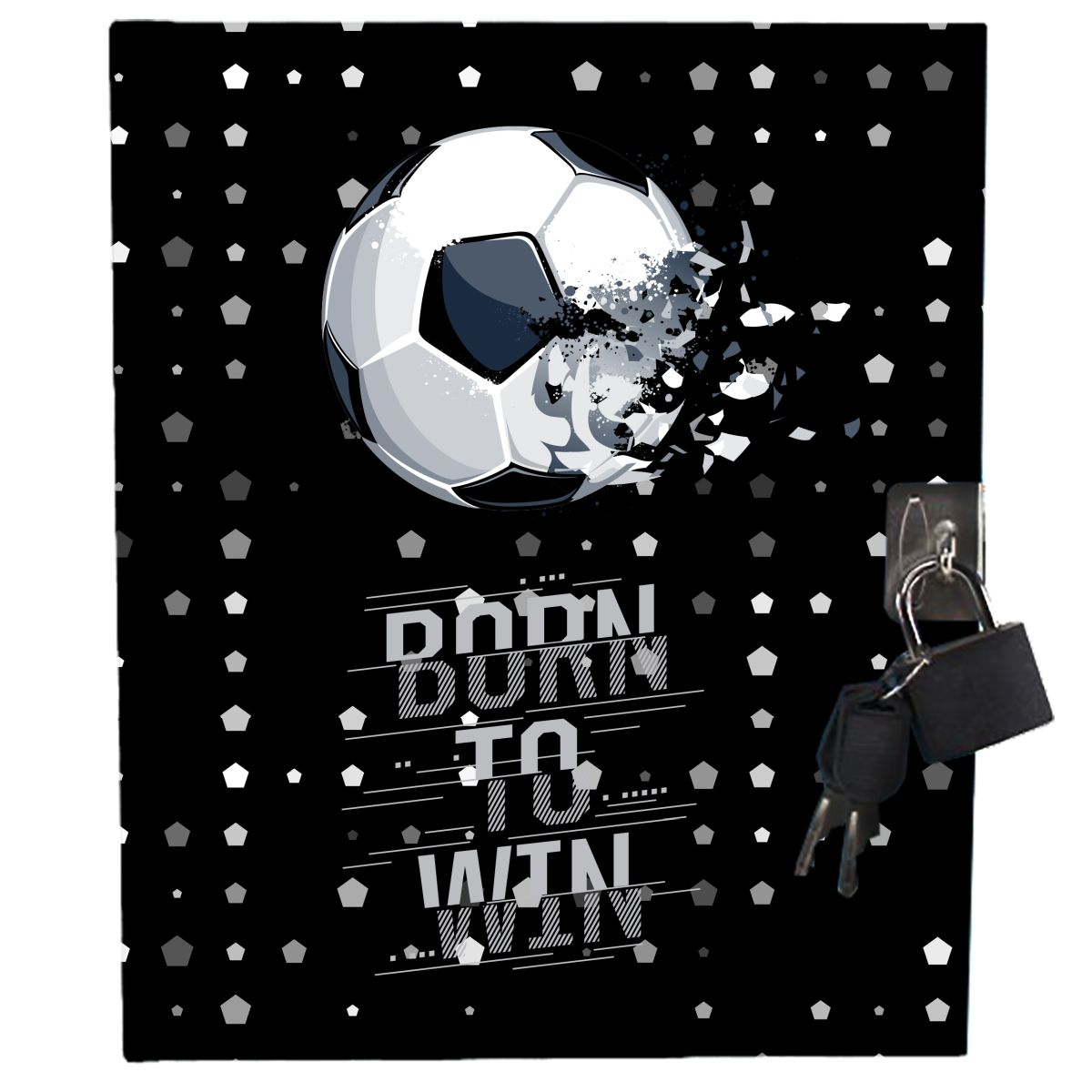 Tinka Dagbok M/Lås Fotball