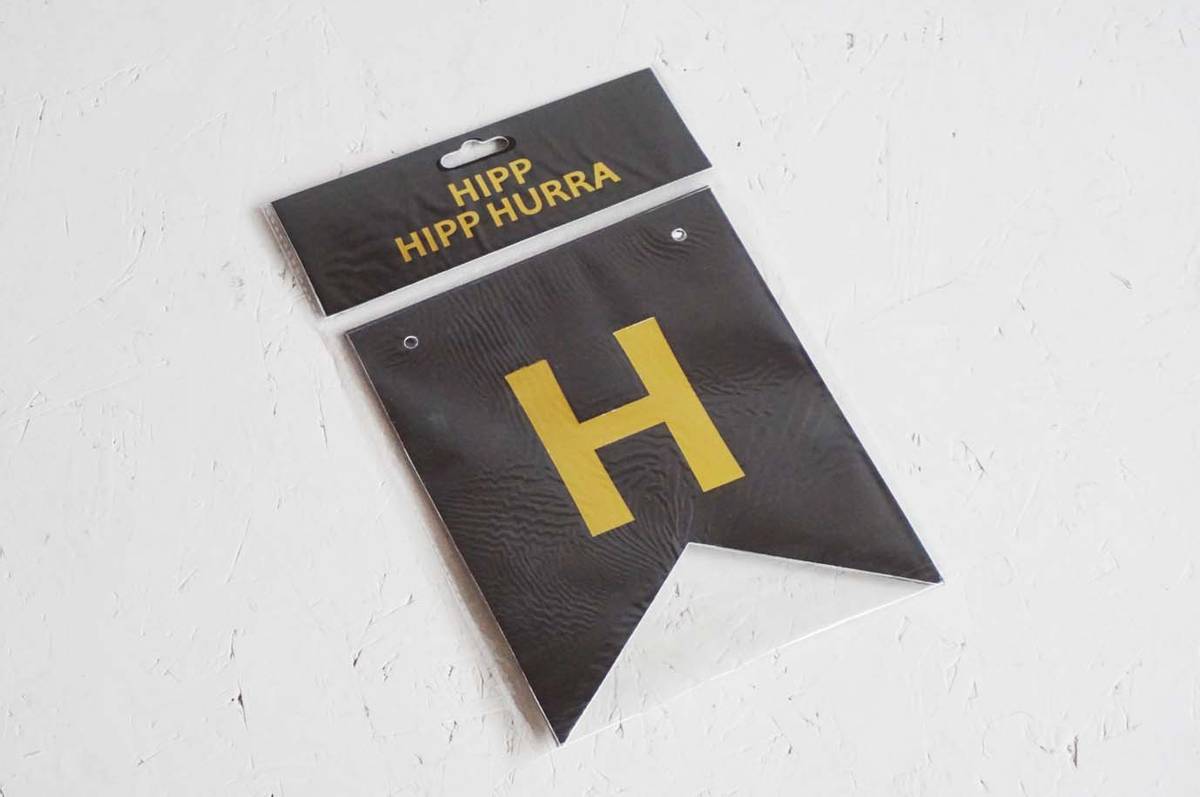 Bursdagsbanner "Hipp Hipp Hurra"