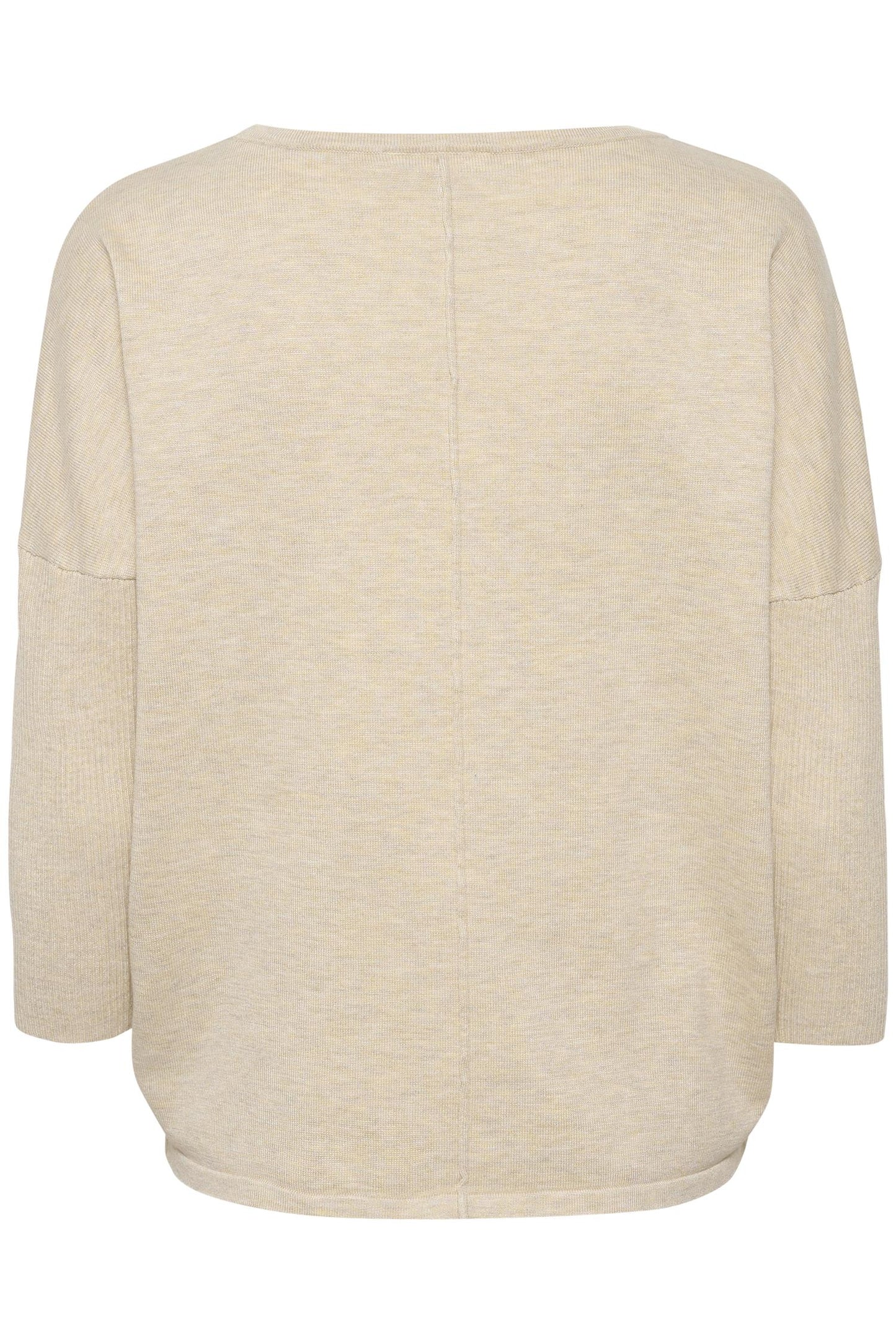 Saint Tropez MilaSZ R-Neck Pullover Jojoba Melange