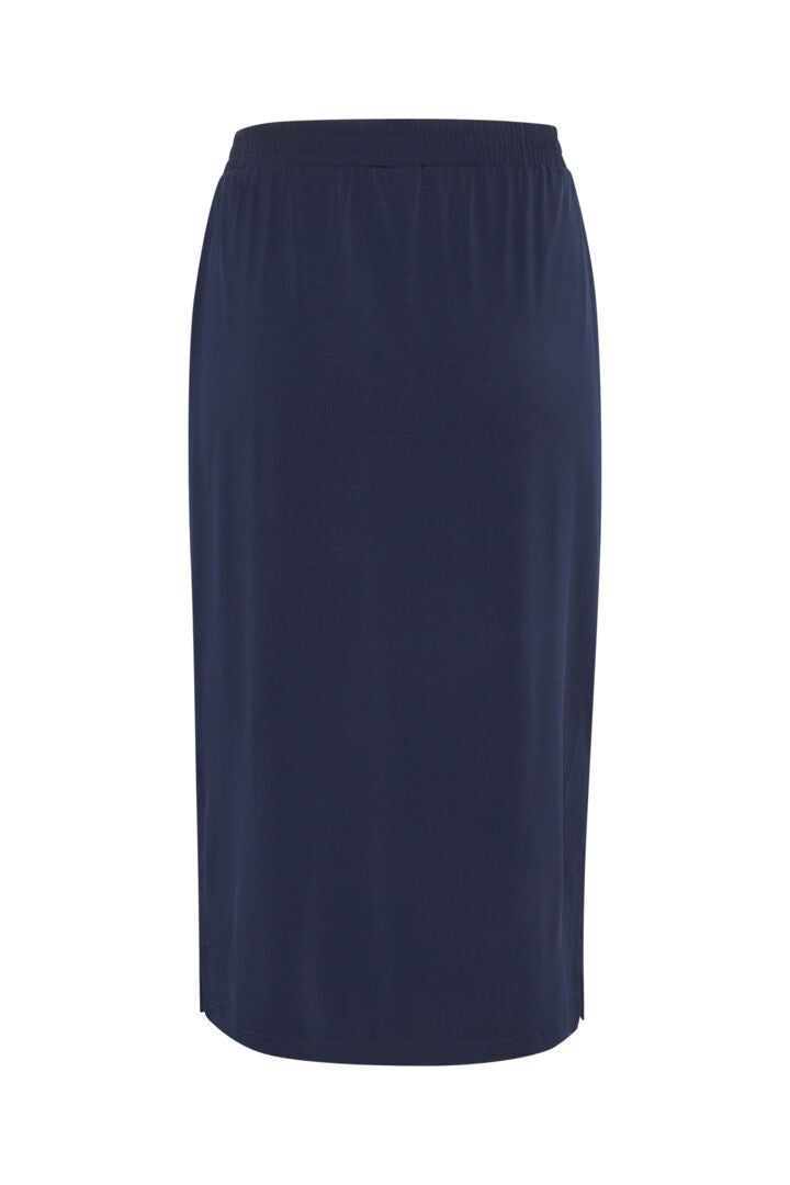 Kaffe Clothing KAmalli Jersey Skirt Midnight Marine