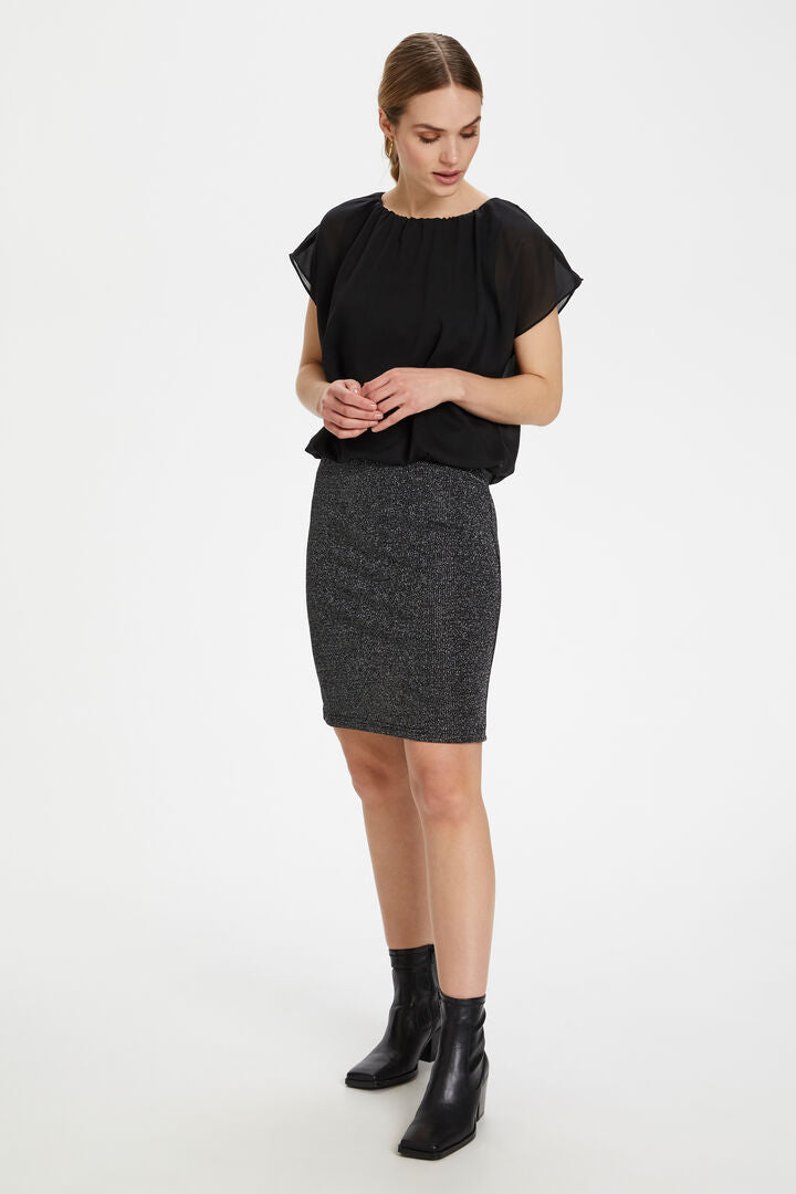 Kaffe Clothing KAaya Joy Dress Black Deep