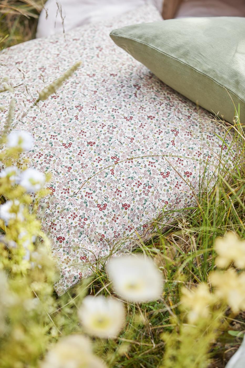 Ib Laursen Putetrekk Rosa, Røde & Grønne Blomster