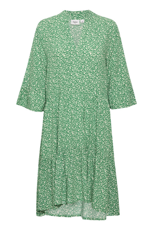 Saint Tropez EdaSZ Dress Jelly Bean Ditsy Floral