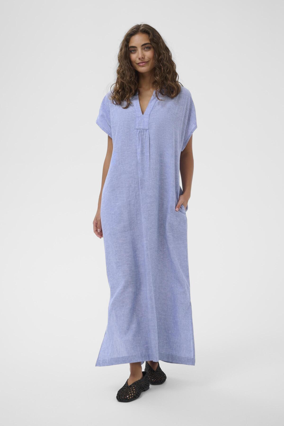 Culture CUarletty Dress - Powder Blue