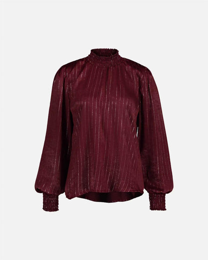 Floyd Juliet Silver Stripe Bourdeaux